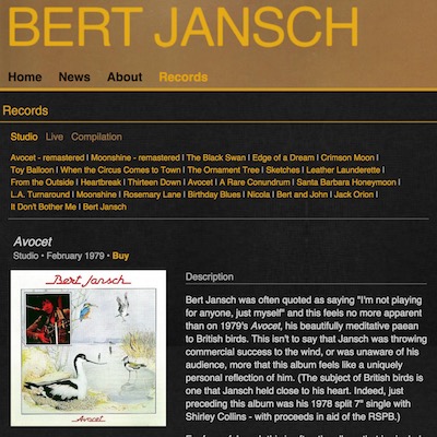 AJ | Code | Bert Jansch website | More&#x20;record&#x20;info&#x20;in&#x20;Bert&#x20;Jansch&#x20;website&#x20;update