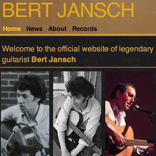 AJ | Code | Bert Jansch website | New&#x20;Bert&#x20;Jansch&#x20;website&#x20;launched